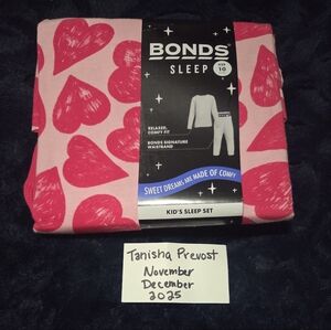 Bonds Kids Sleep Set Size 10